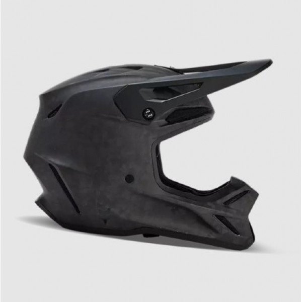 FOX V3 RS CARBON SOLID MOTOKROS ČELADA ČRNA MATTE FOX V3 RS CARBON SOLID MOTOKROS ČELADA ČRNA MATTE