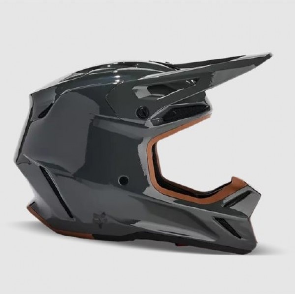 FOX V3 RS CARBON SOLID MOTOKROS ČELADA ČRNA RJAVA FOX V3 RS CARBON SOLID MOTOKROS ČELADA ČRNA RJAVA
