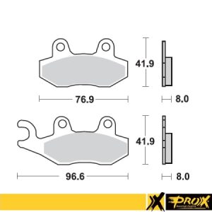 PROX RACING SPREDNJE ZAVORNE OBLOGE