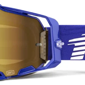 100% GOGGLE ARMEGA KLEIN - MIRROR TRUE GOLD LENS
