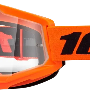 100% GOGGLE STRATA 2 NEON ORG CLR