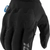 100% GLOVES COGNITO S-S BK