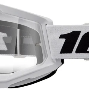 100% GOGGLE STRATA 2 WHITE CLR
