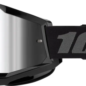 100% GOGGLE STRATA 2 BLACK MR SL