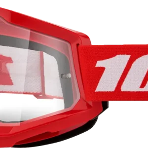 100% GOGGLE STRATA 2 RED CLR