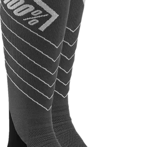 100% SOCK HI SIDE GY S/M