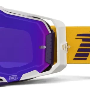 100% GOGGLE ARMEGA DIFENBAK - PURPLE MIRROR