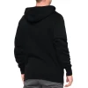100% HOODY ICON BK MD - slika 2