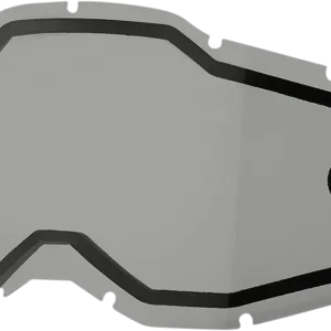 100% LENS RC2/AC2/ST2 DUAL PANE - SMOKE