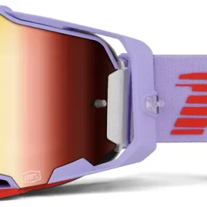 100% GOGGLE ARMEGA FAUSTO - RED MIRROR