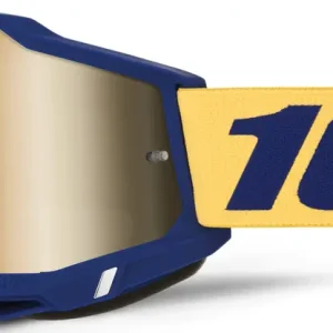 100% GOGGLE ACCURI 2 DESOTO - TRUE GOLD MIRROR