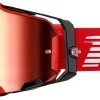 100% GOGGLE ARMEGA RED MR RD