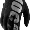 100% GLOVES WM BRISK BK/GY