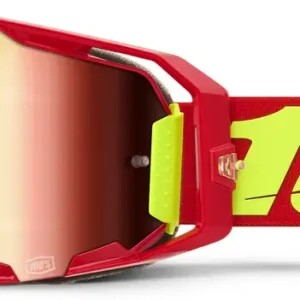 100% GOGGLE ARMATIC RED RD MR