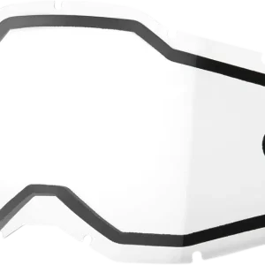 100% LENS RC2/AC2/ST2 DUAL PANE - CLEAR