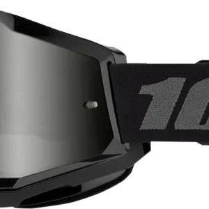 100% GOGGLE STRATA 2 SAND BLACK SMK