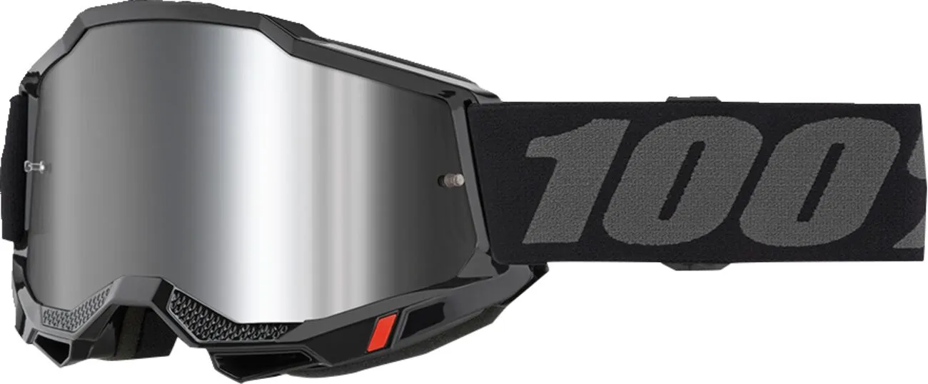 100% GOGGLE ACCURI 2 BLACK MR SL