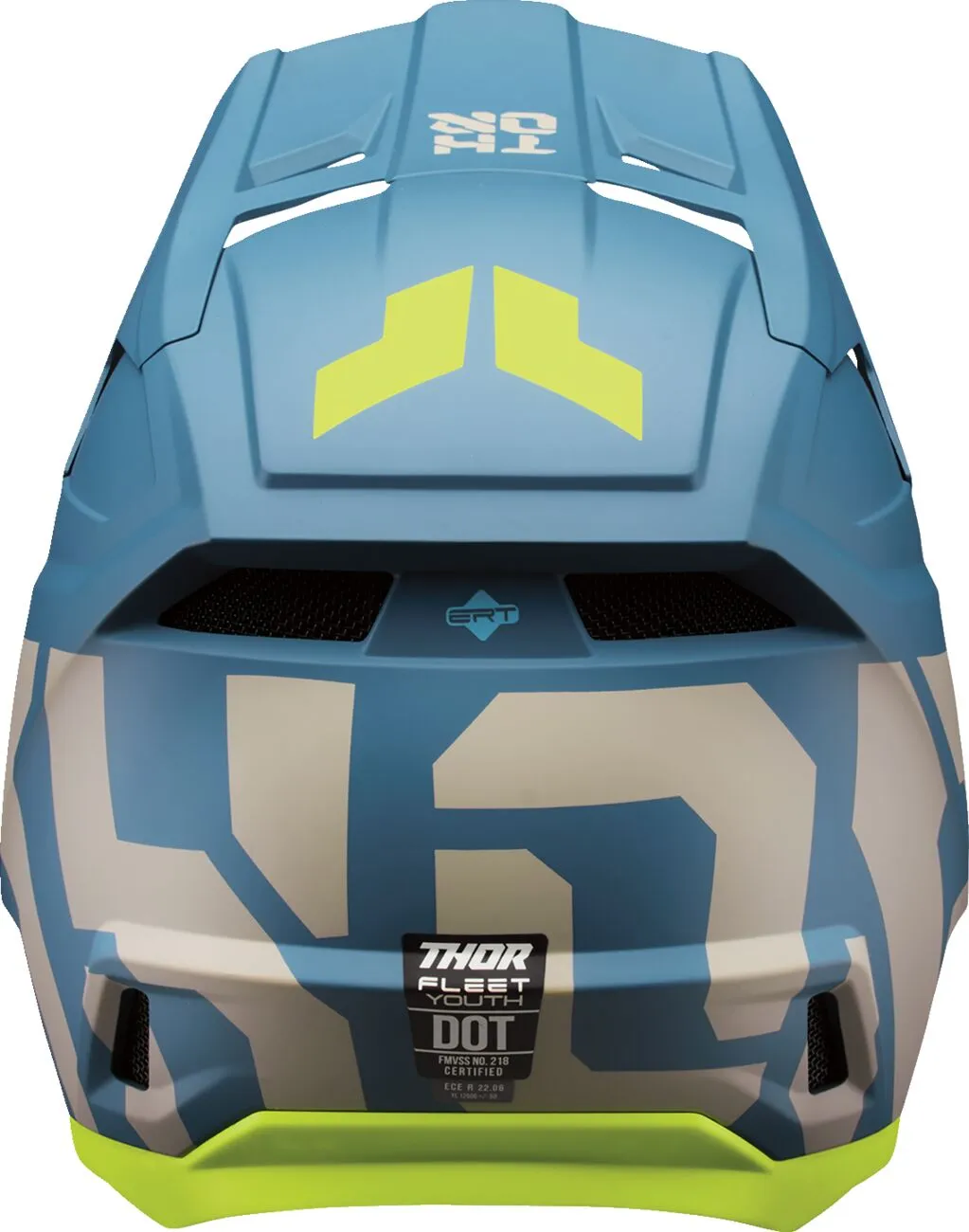 HELMET FLEET YTH FORGE BLUE S - slika 4