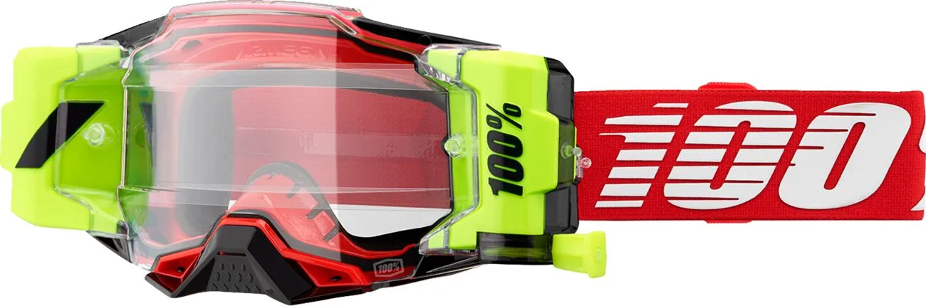 100% GOGGLE ARMEGA FORECAST RED CLR