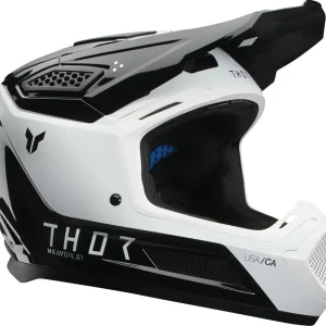 THOR HELMET FLEET STORM BK/WH