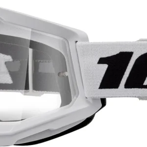 100% GOGGLE STRATA 2 JR WHITE CLR