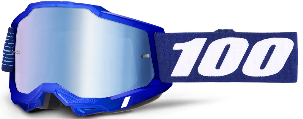 100% GOGGLE ACCURI 2 2028 - MIRROR BLUE LENS