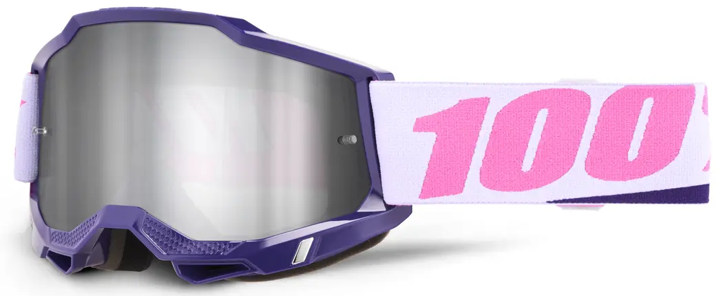 100% GOGGLE ACCURI 2 YUMIKO - MIRROR SILVER LENS
