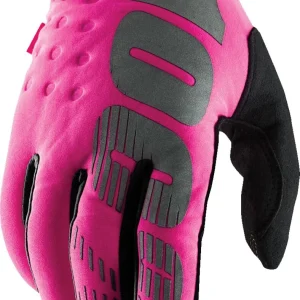 100% GLOVES WM BRISK PK/BK