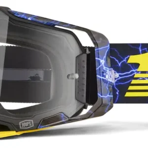 100% GOGGLE ARMEGA FURIOUS - CLEAR LENS