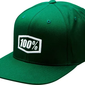 100% HAT ICON SNPBCK GN OS