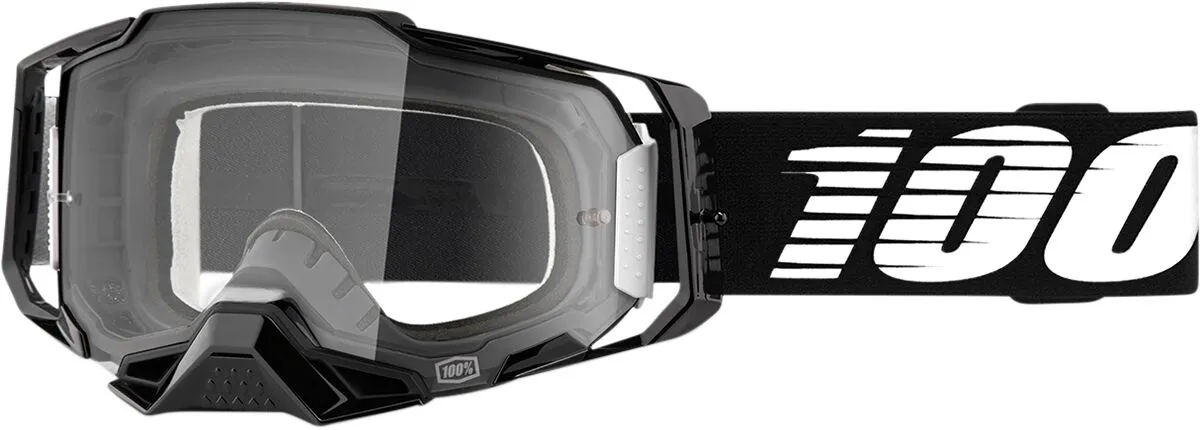 100% GOGGLE ARMEGA BLACK CL