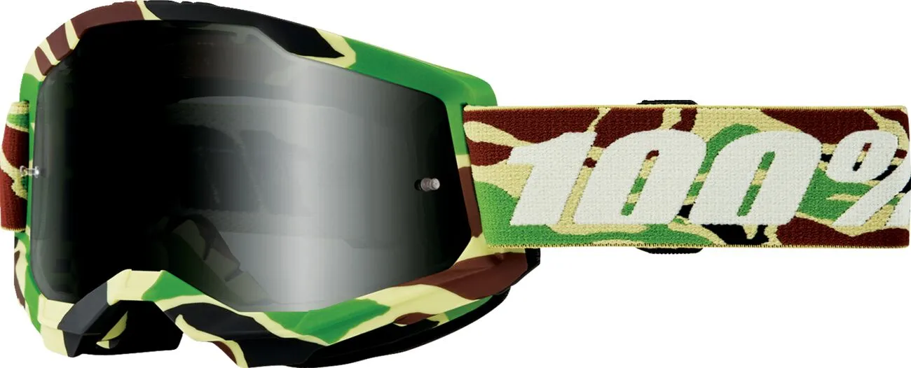100% GOGGLE STRATA 2 SAND WAR CAMO SMK