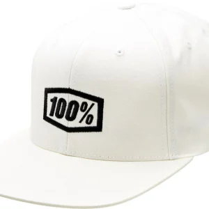 100% HAT ICON SNPBCK WH OS