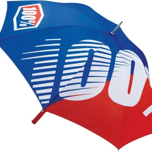 100% UMBRELLA 100% OFFICIAL BL/RD