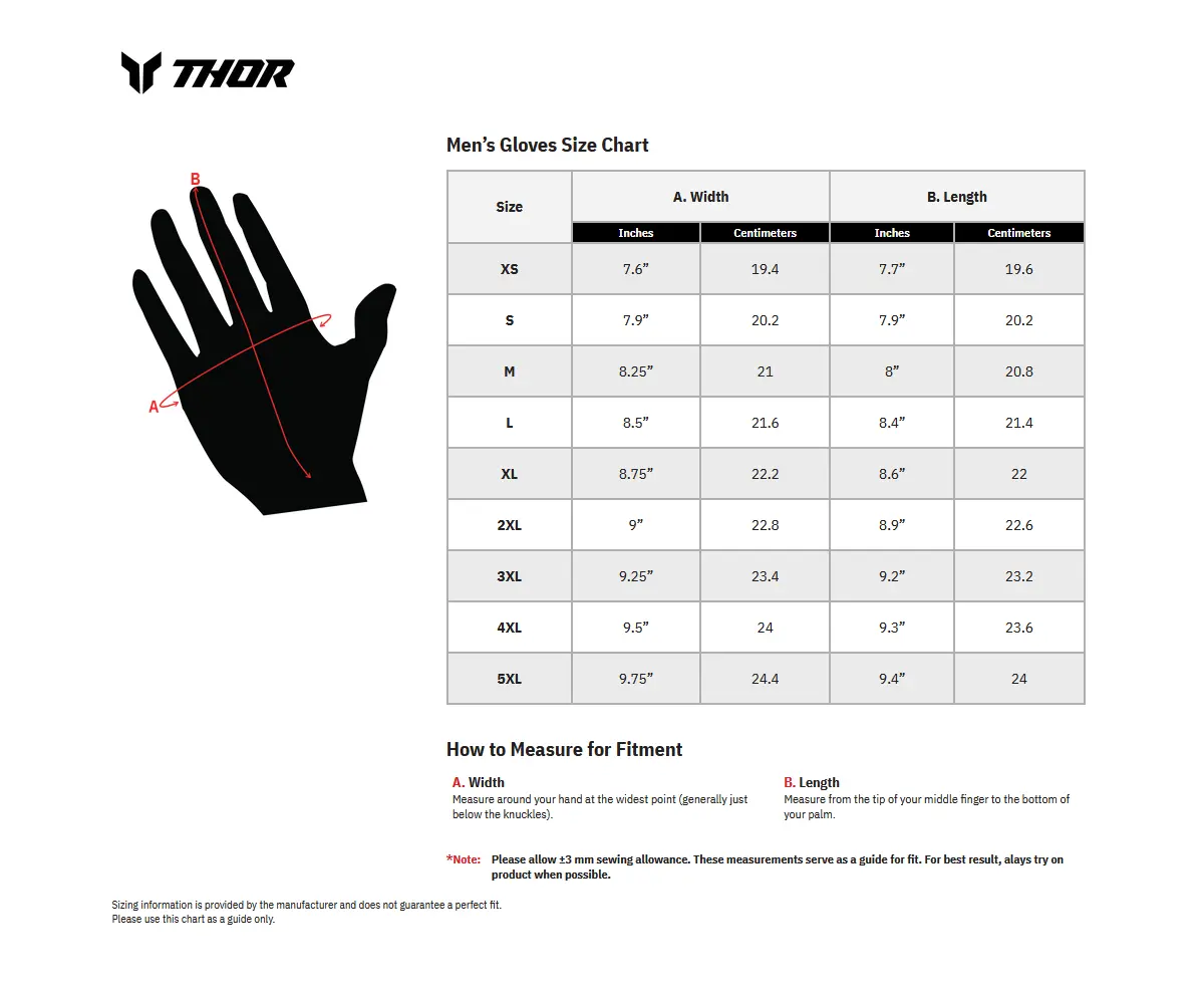 THOR SPORTMODE MOTOKROS ROKAVICE - slika 4